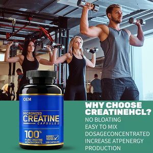 Private Label puro micronizzato creatina capsule muscolo costruttore di allenamento integratore per gli atleti OEM - Product Image 5