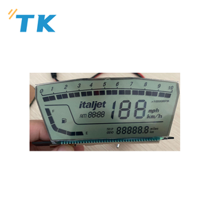 Display LCD personalizzato per strumento moto HTN display a codice segmento positivo - Product Image 4