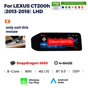 Navifly Neuestes Android-System 8 Core 8 256GB Car-Play Android Anto für LEXUS ES Unterstützung 4G LTE und Wifi DPS BT - Product Image 4