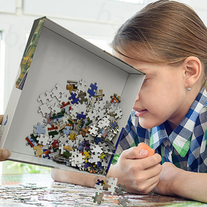 Nhà Sản Xuất Tùy Chỉnh Mini Câu Đố Ghép Hình Rompecabezas 1000 Miếng Dành Cho Người Lớn Câu Đố Trên Giấy Các Tông Thiết Kế Với In Hình Ảnh - Product Image 2