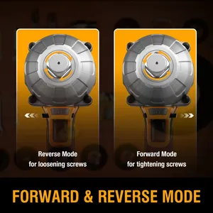 Nơi làm việc 20V không dây không chổi than tác động cờ lê 1/2 "1000nm Heavy Duty xách tay pin sạc điện wrenches - Product Image 5