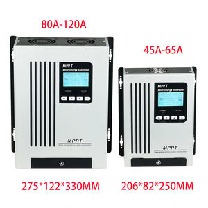 48 в 120 А цифровой MPPT переменный Контроллер заряда солнечной батареи Off Grid DC150V MAX. PV 6.6KW 12V24V48V авто для нескольких сценариев - Product Image 5