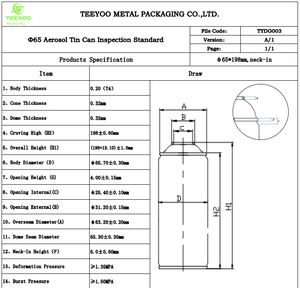 Oem Draagbare Cassettegasflessen Vullen Spuitbutaangasbus Blikjes Aërosol - Product Image 3