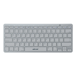 Teclado inalámbrico ultradelgado Aikun AX8000 de 2,4 GHz con estructura tipo tijeras, función completa para Multimedia y Control de Internet - Product Image 3