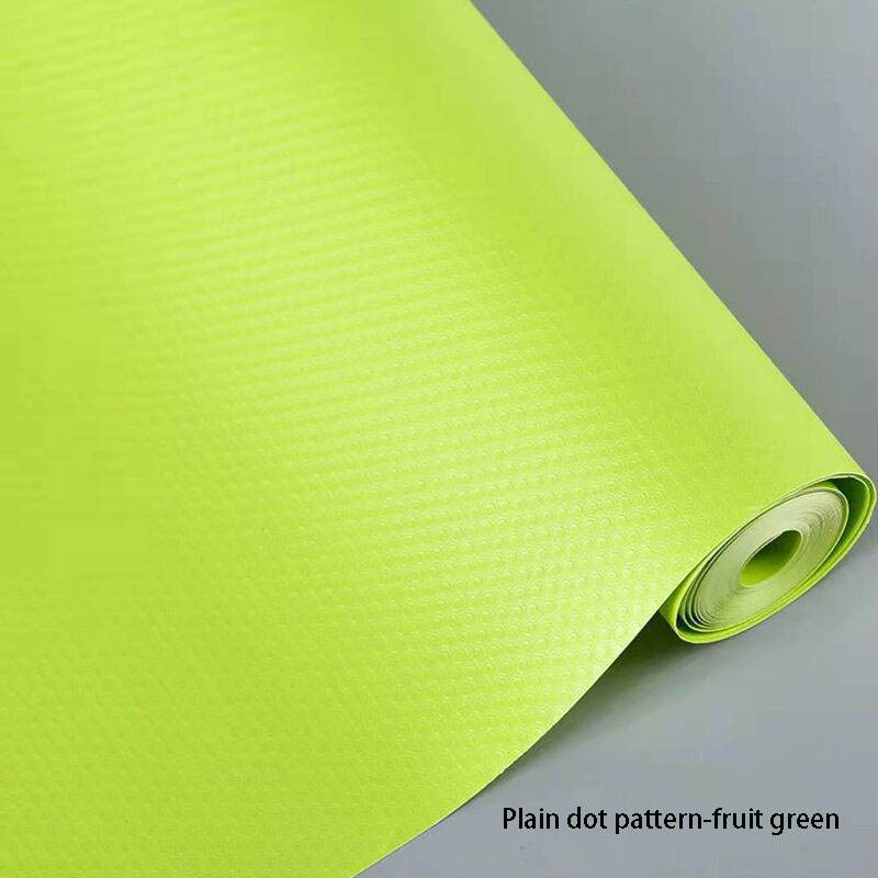 Patrón de puntos lisos-verde fruta