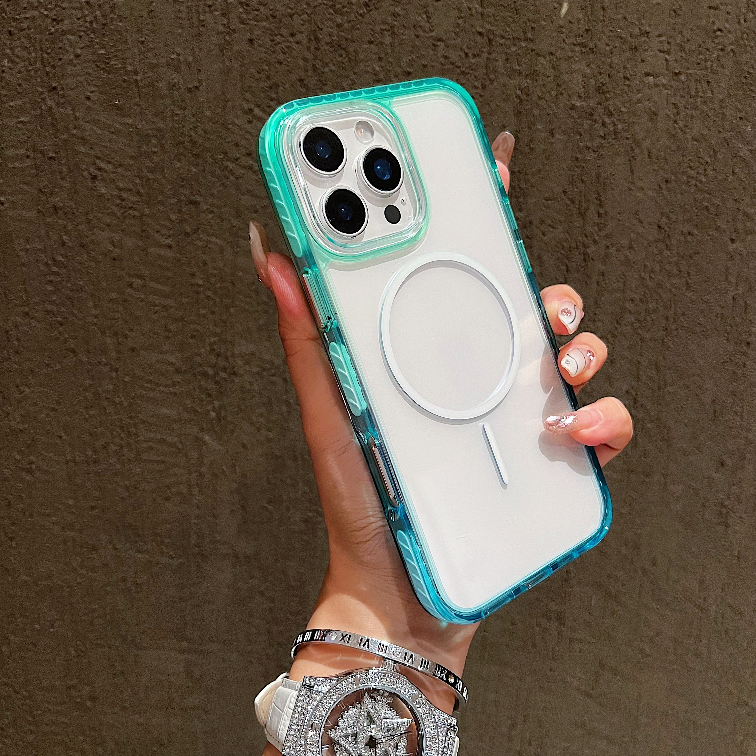 Gradient Mint Green Cyan