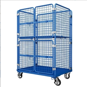 1200*1000*1700mm Especificación Contenedor de rodillos duradero de alta carga Logística de almacén Carro logístico de cuatro ruedas - Product Image 1