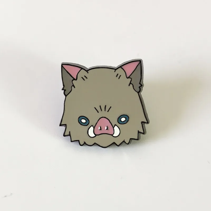 direct manufacturer produce wholesale custom anime demon slayer enamel metal lapel pin