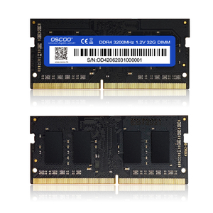 OSCOO RAM 16GB Memory DDR4 NON-ECC SO-DIMM 2400MHz Rams 2666MHz Memoria 3200mhz Heatsink <strong>DDR</strong> for Laptop Desktop
