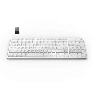 Teclado USB delgado de modo dual inalámbrico Bluetooth con teclado numérico Compatible con iMac Mac PC Laptop Tablet Computer Windows - Product Image 6