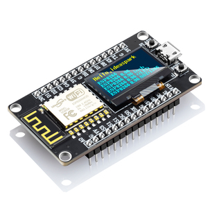 Pep8266 scheda di sviluppo con 0.96 OLED Display,CH-340,ESP-12E modulo WiFi, Micro USB per Arduino/Micropython ESP8266