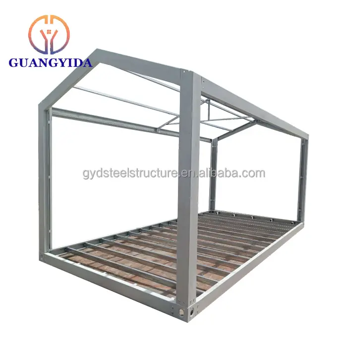 Prefabricated Steel Structure Prefab Portable Detachable Modular Container House With Light Steel Frame