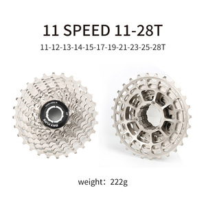 Maxxlite超轻11-28 32 34 36t公路自行车卡带11-12速自行车飞轮，带彩色切口，供MTB使用 - Product Image 6