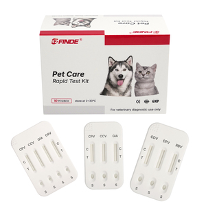犬用正確な獣医機器犬用抗原急速検査キットCDV CPV RBV CCV GIA CRV Ag検査キット動物疾患