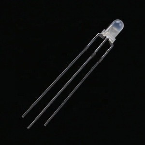 10ชิ้น F3ไดโอด LED แบบสองสี3มม. แบบกระจายสองสีโดยใช้ขั้วบวก/แคโทดทั่วไปเปล่งแสงสีแดงอบอุ่นสีขาวสีน้ำเงินสีเหลืองสีเขียว - Product Image 2