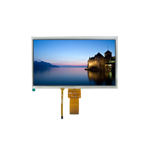Display lcd da 10.1 pollici 1024x600 risoluzione TFT schermo LCD moduli di visualizzazione interfaccia RGB resistivo touch screen tft display - Product Image 2