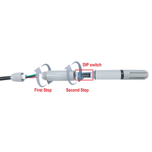Sensor de temperatura RS485 Modbus RTU, transmisor de humedad y temperatura SHT30 - Product Image 3