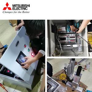 Progettazione professionale di automazione del touch screen di Mitsubishi PLC programmazione della produzione del quadro di controllo della pompa della ventola dell'inverter - Product Image 4