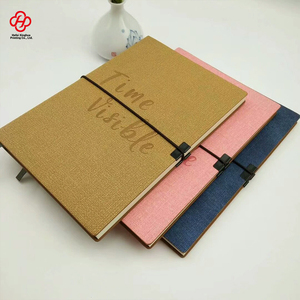 Cuaderno A5 con encuadernación con banda de goma Cubierta de Superficie suave Cuaderno Fabricante Cuaderno - Product Image 1