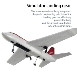 HWホット販売2.4Gリモートコントロールモデル飛行機発泡スチロール飛行機A380航空機RC飛行機子供用 - Product Image 4