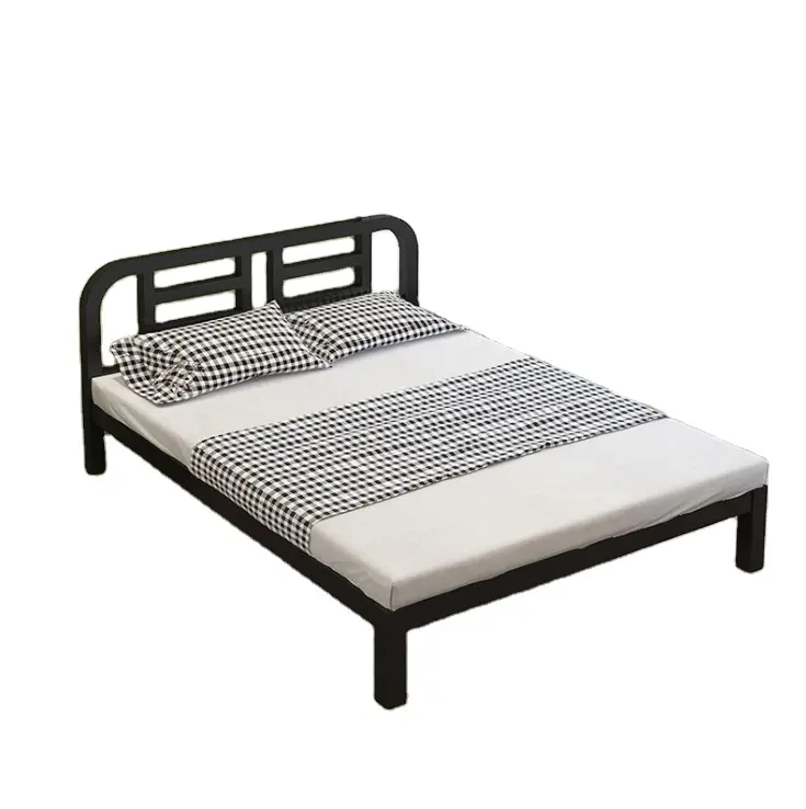 Gran oferta, cama plegable de madera portátil de acero y Metal, diseño moderno, plegable para dormitorio, Hotel, Hospital, uso en la sala de estar