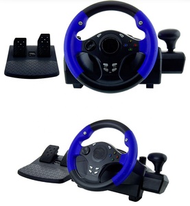 USB-Rennwagen-Lenkrad für Videospiele Kabel gebundene Steuerung mit Vibrations motor Android-Plattform Kompatibel - Product Image 6