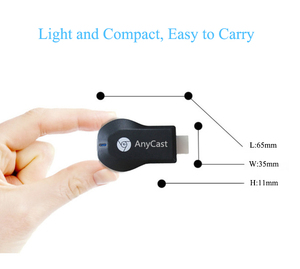 Top bán M2 cộng với 1080P WIFI hiển thị Dongle IOS Android TV chiếu với Miracast AirPlay DLNA hỗ trợ Anycast Miracast - Product Image 5