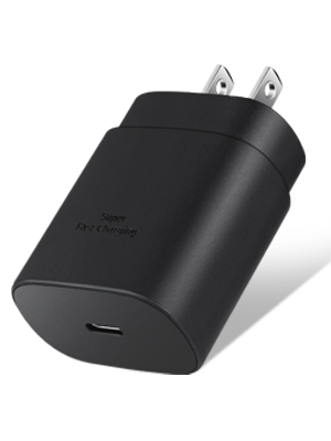 Chargeur de téléphone noir