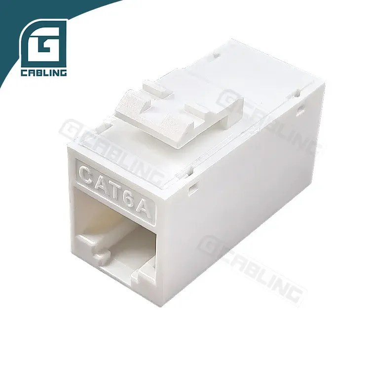 Gcabling-Adaptador de conector de red hembra a hembra, 8P8C, Cat6, Cat6a, rj45, keystone, acoplador en línea rj45, cat6