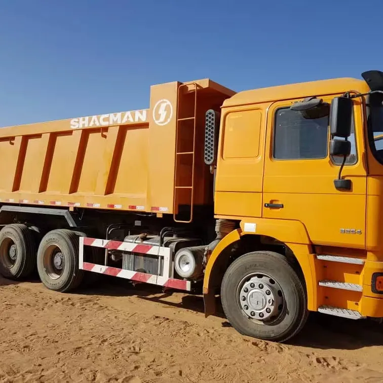 Shacman caminhão de descarga usado, venda quente de caminhões de descarga 6x4 para áfrica