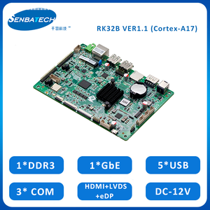Scheda madre Android su misura con Cortex-A17 MIPI RS232 RS485 LVDS eDP Android Rockchip scheda madre servizi di progettazione - Product Image 2