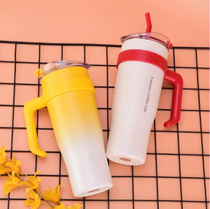 40oz Large-Capacity Modern Design Insulated Car <strong>Cup</strong> for Back to School - Product Image 1