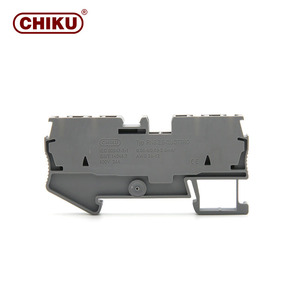 Multi Level Feed Through <strong>Double</strong> <strong>Layer</strong> Push-in <strong>Double</strong> Level DIN Rail <strong>Spring</strong> Connector <strong>Terminal</strong> <strong>Block</strong> - Product Image 5