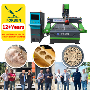 2025 Nuevo diseño ATC Puerta de madera Gabinete Línea de producción Cnc Router 1325 con mesa de carga y descarga automática en Guangzhou - Product Image 1