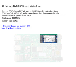 RTC CM4-USB3.0 RTC alimentatore NVMe sssd espansione per Linux OS rrrtme Pi scheda di sviluppo con 4 USB 3.0 canali