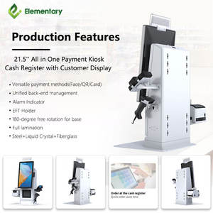 מסך מגע עם שירות עצמי pos kiosk עם קורא קיר ברקוד פנימי מותקן עצמי, פונקצית מסוף תשלום תשלום עם sdk - Product Image 6