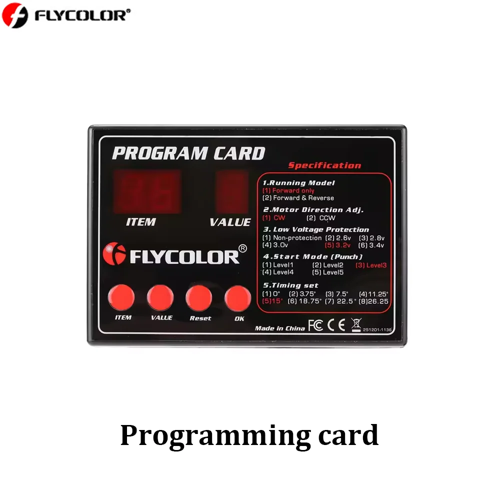Carte de programmation