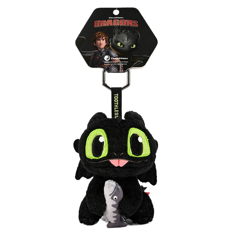 Pendentif en peluche poisson cool et mignon, 11cm, fureur nocturne