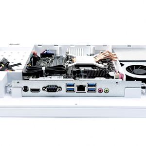 Fabbrica tutto in uno computer 23.8 pollici core i5 i7 32gb ram WIN10 desktop pc computer industriale tutto in un pc - Product Image 2