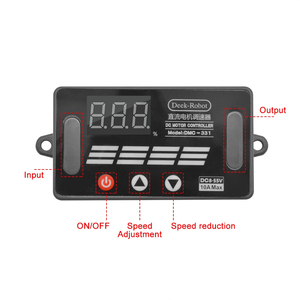 DC 8 ~ 55V Motor drehzahl regler PWM 0 ~ 100 Einstellbarer Motor regler Motorantrieb modul LED Digital anzeige M otor Controller - Product Image 5