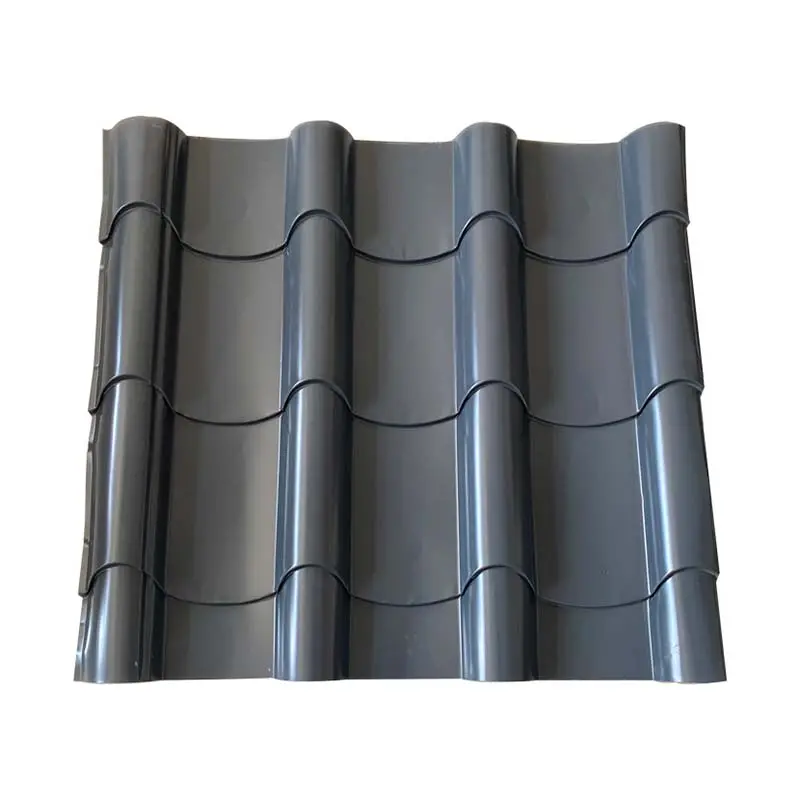2023 지붕 재료 모든 유형 AZ100 PPGI 0.8mm 칼슘 골판지 색상 알루 아연 알루미늄 지붕 시트