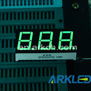 Rote Farbe 0,8 Zoll 3-stelliges 7-Segment-LED-Anzeigemodul