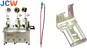 JCW-CST10 Factory Supply Automatic Cable Stripping Crimping Machine 2 <strong>Wires</strong> in 1 Terminal Crimping Machine - Product Image 2