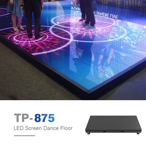 Layar panggung lantai sensitif jalur sentuh Anak Permainan <span class=keywords><strong>modular</strong></span> magnetik led interaktif lantai tari <span class=keywords><strong>video</strong></span> - Product Image 2