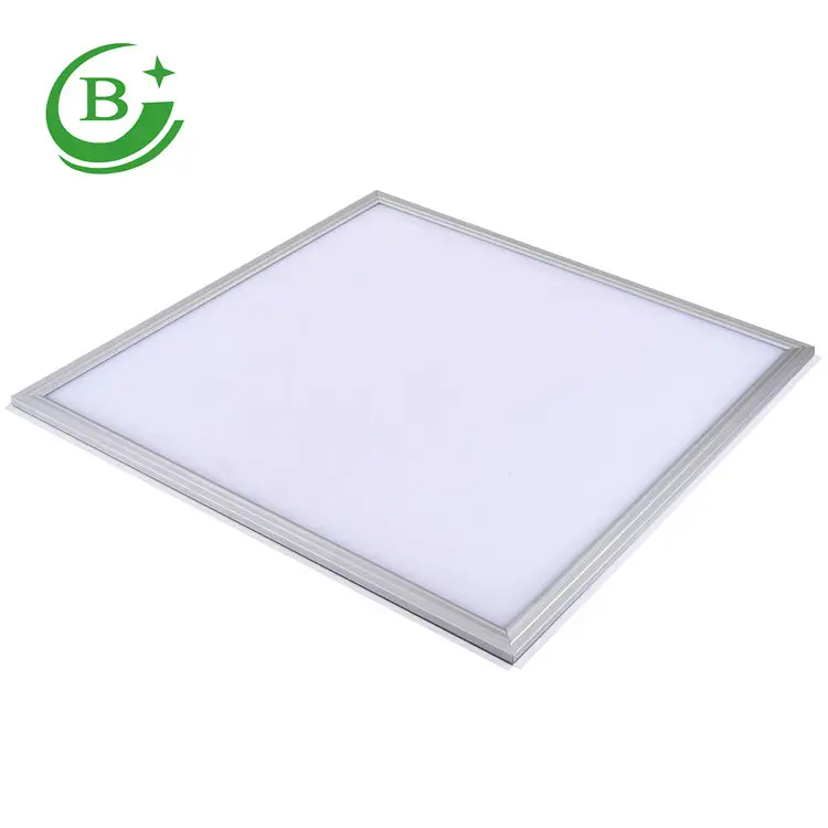 White Frame Ultra thin Recessed Edge Light Square flat led panel light 300x300