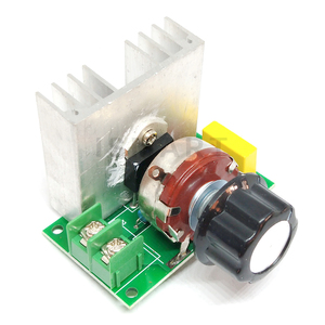 4000W AC 220V <strong>SCR</strong> Motor Speed <strong>Control</strong> Regulator PWM Switch <strong>Temperature</strong> Regulator High Power Drive Module - Product Image 1