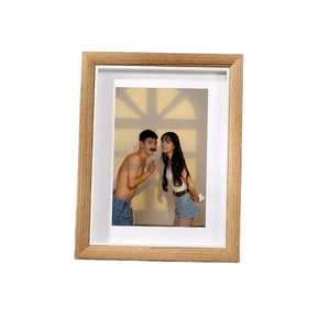 กรอบรูปไม้เนื้อแข็ง A4 8x10 A3ทรงสี่เหลี่ยมขนาดแตกต่างกันทันสมัย - Product Image 6