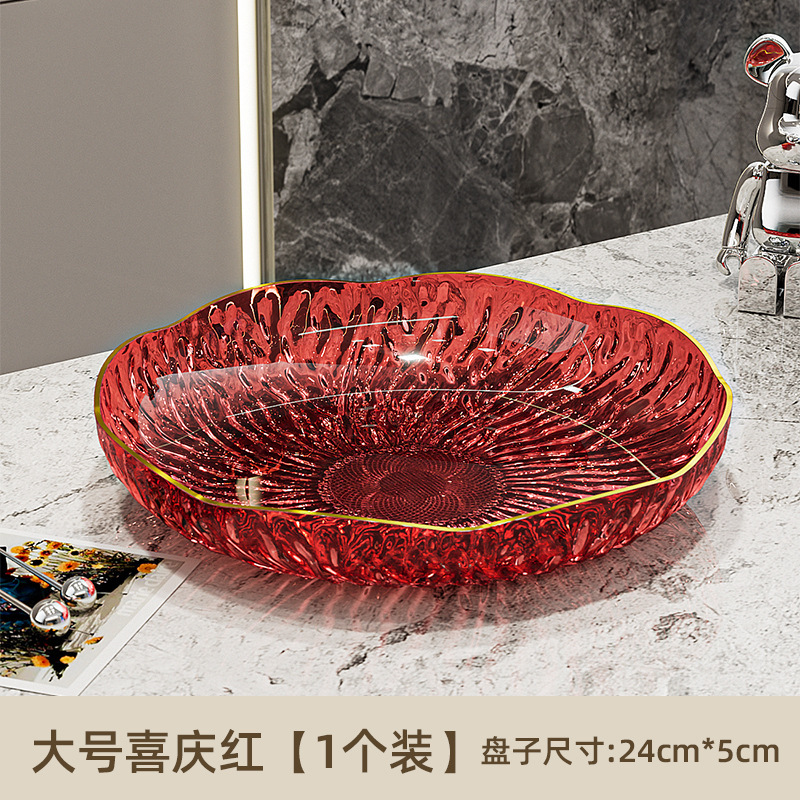 Transparent Red - Large