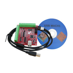 4 adet Nema 23 Cnc kitleri 3n.m 2n.m step Motor ile güç kaynağı Usb Mach 3 kontrol panosu - Product Image 3
