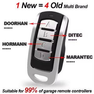 SMG-0008 ERREKA IRIS 2 IRIS 4 Garage Door <strong>Remote</strong> <strong>Control</strong> 100%Compatible With ERREKA 433MHz <strong>Rolling</strong> <strong>Code</strong> Gate Opener - Product Image 5